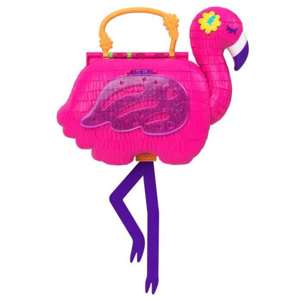Polly Pocket - Surprise Flamingo Bag - Mini-Universe Doll