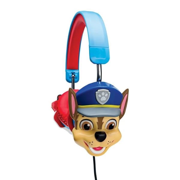 Fällbara stereohörlurar med volymbegränsning La Pat 'Patrouille 3D BLÅ