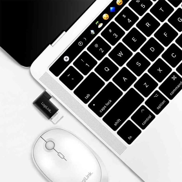 USB 3.2-adapter, USB-C hane-USB-A hona, svart