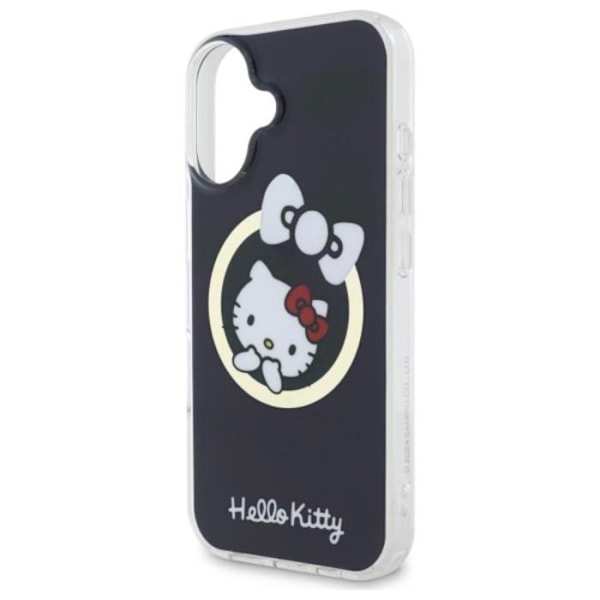 Coque Hello Kitty IML Fun Bow MagSafe för iPhone 16 (svart) svart