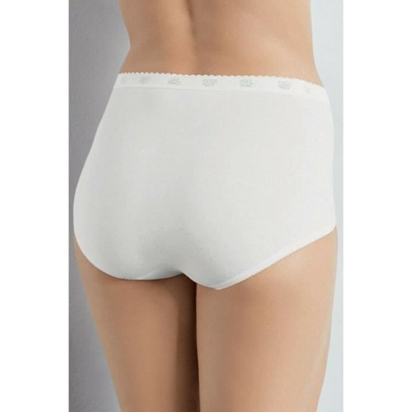 SLIP - SLOGGI - CHIC MAXI - 3 SLIPS + 1 GRATIS - FÄRG VIT - 85% BOMULL VIT 40