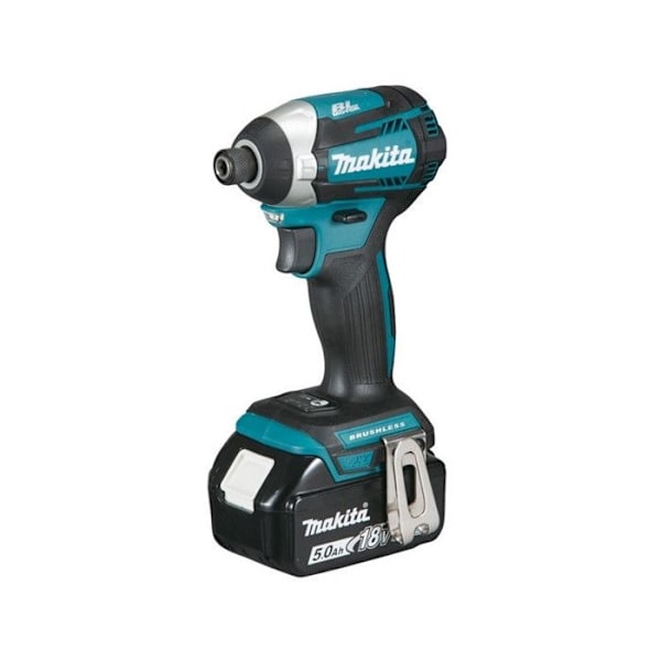 18V slagskruvmejsel + 2 5Ah batterier + laddare + MAKPAC box - MAKITA - DTD154RTJ