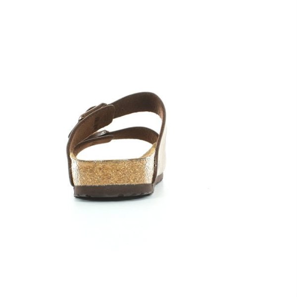 Birkenstock Arizona bruna sandaler för män - Ovandel i nylon - Syntetsula av hög kvalitet Mörkbrun 40