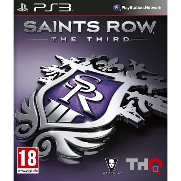 SAINTS ROW THE THIRD / PS3-konsolspel