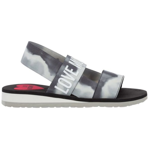 Sandal - sandaler Love moschino - JA16033G0EJN500A - Damsandal Grigio Svart 39