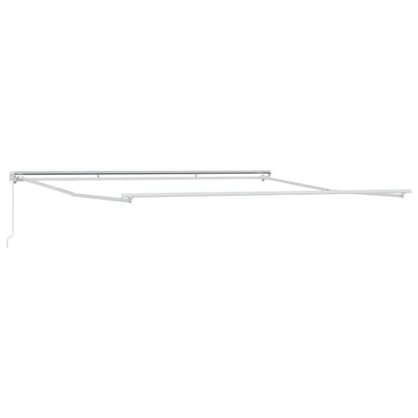 Fällbar aluminiumtält - vidaXL - Vit - 4x3,5 m - Fällbar - Lätt att installera