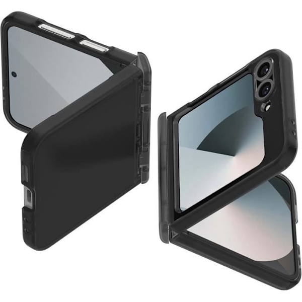 Coque - Spigen - Ultra Hybrid Pro - Kompatibel med Samsung Galaxy Z Flip 6 - Frostgrå - Dubbel lager Frost Grå