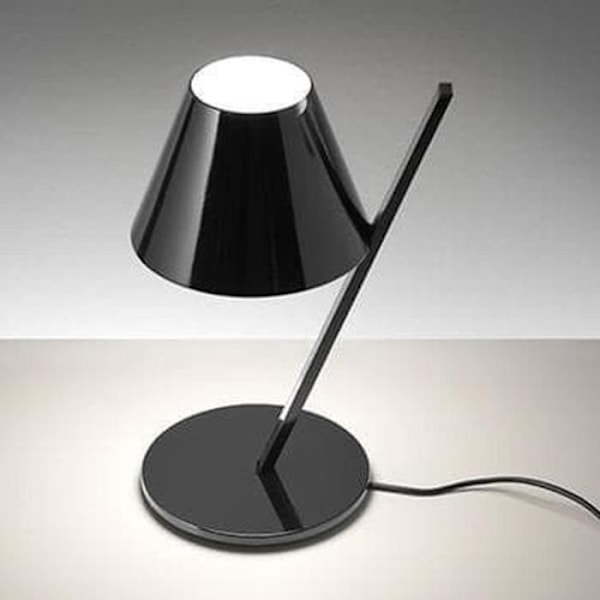 LA PETITE-Bordslampa Metall H37cm Shiny Black Artemide - designad av Quaglio Simonelli Ø 19cm / H 37cm / L 26cm