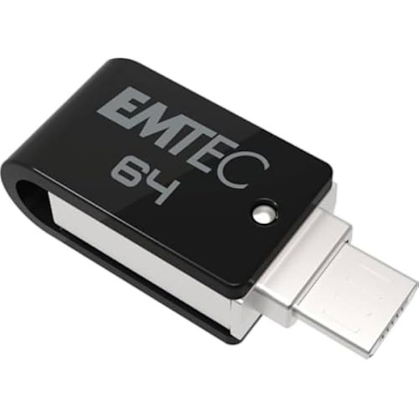 USB-minne - EMTEC - T260B - 64 Go - USB 2.0 - Svängbar 360°
