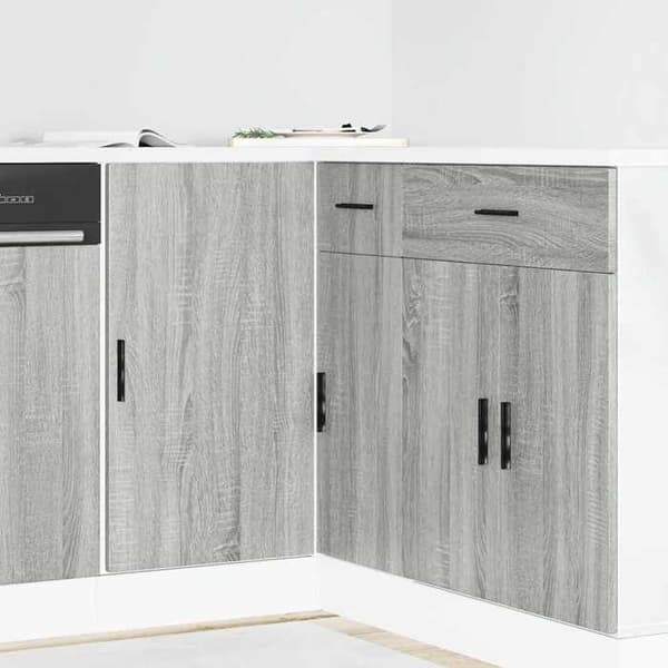 vidaXL Underskåp "Lyon" i Sonoma-grå ingenjörsträ 854294