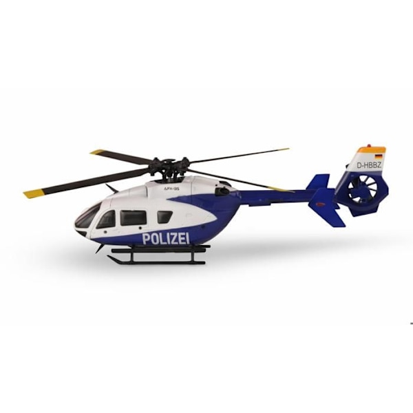 RC Helikopter - AMEWI - AFX-135 Polizei - Vit - Utomhus - 14 år Vit, blå och svart