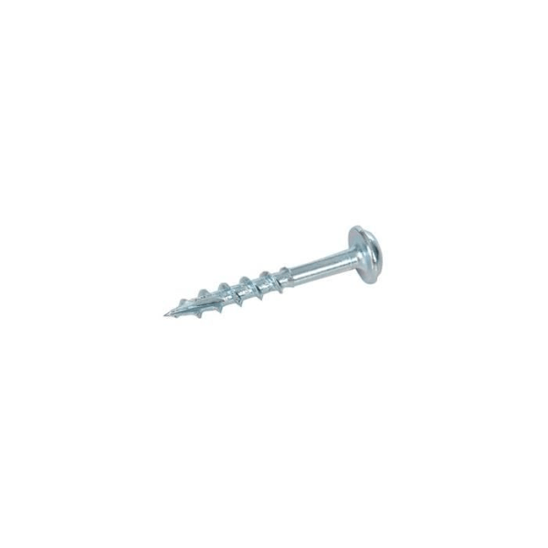 Visserie - Triton - 100 skruvar SQ nummer 8 x 1-1/4" TC - Grovt gänga - Rostbeständiga