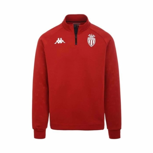 AS Monaco Training Sweatshirt 2022/23 - röd dk/grå dk - L