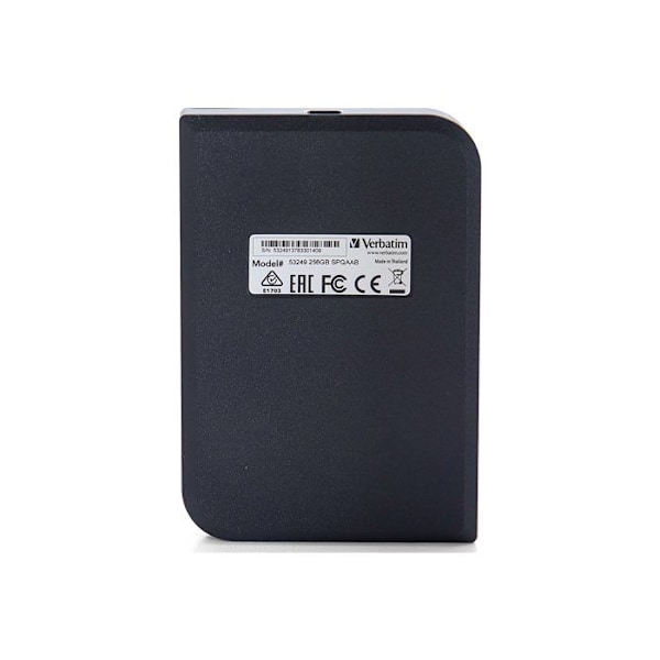 VERBATIM STORE N GO BÄRBAR SSD USB 3.2 GEN1 512 GB SVART (USB-C-typ) (2,5')