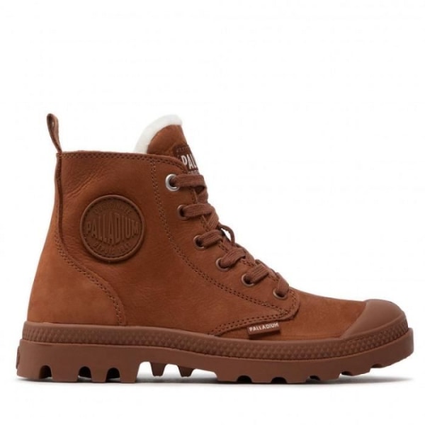 PALLADIUM PAMPA HI ZI ankelboots - Brun - Platt klack - Läder kastanj 37