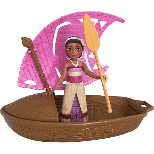 MATTEL Disney Vaiana 2 Pirogue och dess 3 överraskningar JBT68