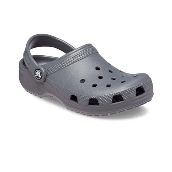 Crocs Classic Sabot Barn Flicka - Grå, EVA, Justerbar hälrem Grå 33