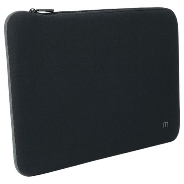 Hus i Neopren för Bärbar Dator 14-16" - Fodral för MacBook Pro - Svart och Grå - MOBILIS
