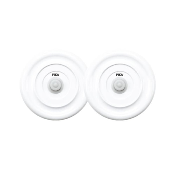 PIKA - Set med 2 universella vakuumlock - Storlek M: diameter 8,2 cm