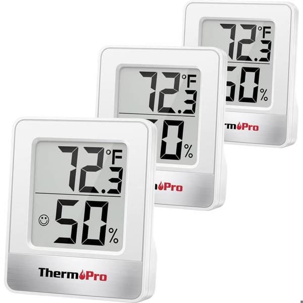 ThermoPro TP49W-3 Termohygrometer vit TP49W-3 Vit