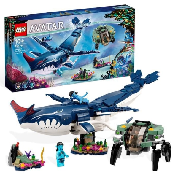 LEGO® Avatar 75579 Payakan the Tulkun och Crabsuit, Leksak med djurfigur, The Way of Water