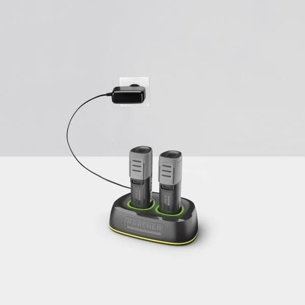 Utbytbart litiumjonbatteri - KARCHER - Effekt 4 V 2,5 Ah - Autonomi 15 min - Dammsugare