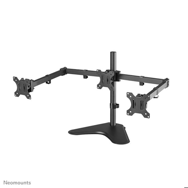 Bordstöd - Neomounts by Newstar - FPMA-D550DD3BLACK - 3 skärmar - Lutande - Tydligt - Svart