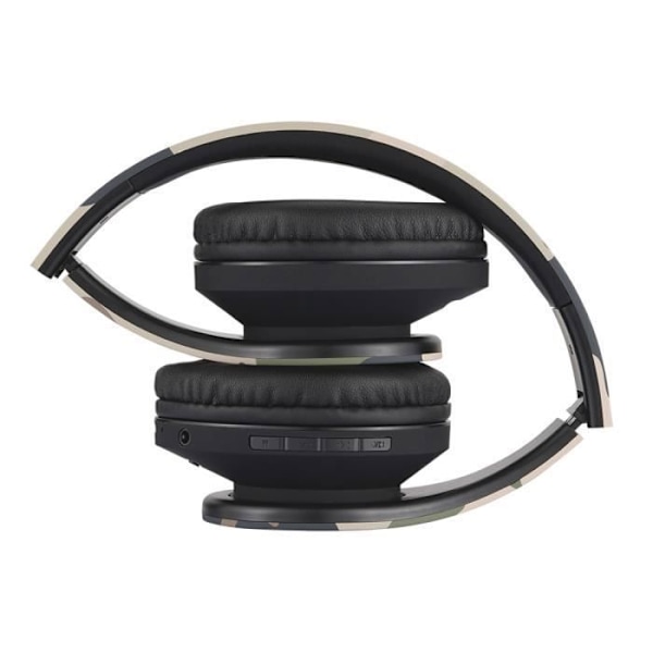 Bluetooth-hörlurar - PowerLocus - Camo - För Barn - Hopfällbar - Över örat kamouflage
