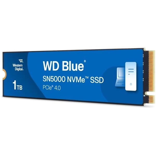 WESTERN DIGITAL - SN5000 - Intern SSD - 1 TB - WDS100T4B0E