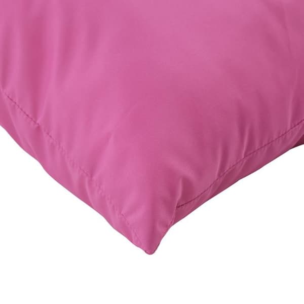 Dekorativa kuddar 4 st Rosa 60x60 cm Tyg