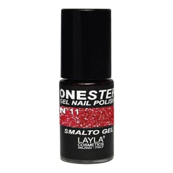 Nagellack Layla cosmetics milano - 1646R25-011 - One Step Gel Nagellack Red Comet 5 ml