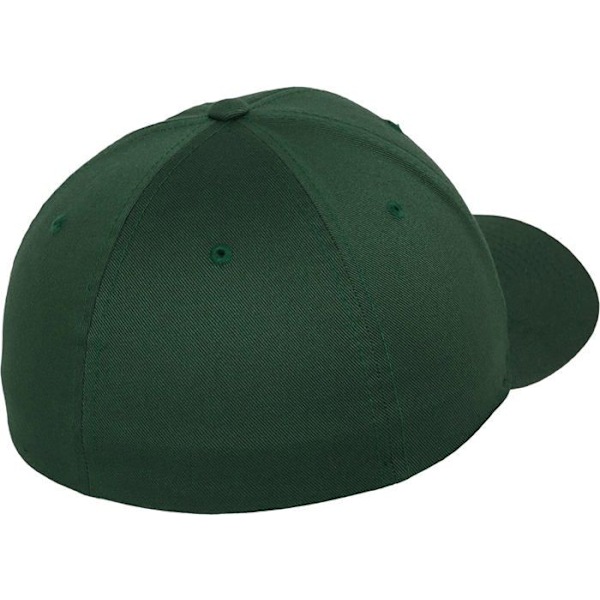 Flex fit Cap - 6277-00483-0063spruceOSFY - Flexfit Unisex-Vuxen Wooly Combed 6277 Cap Grön (gran) S