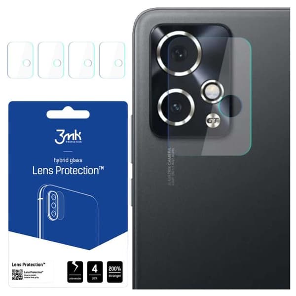 3mk - 3M005766 - Skydd för objektiv för Oneplus Ace 3, Skydd för kamerans objektiv, 4 delar