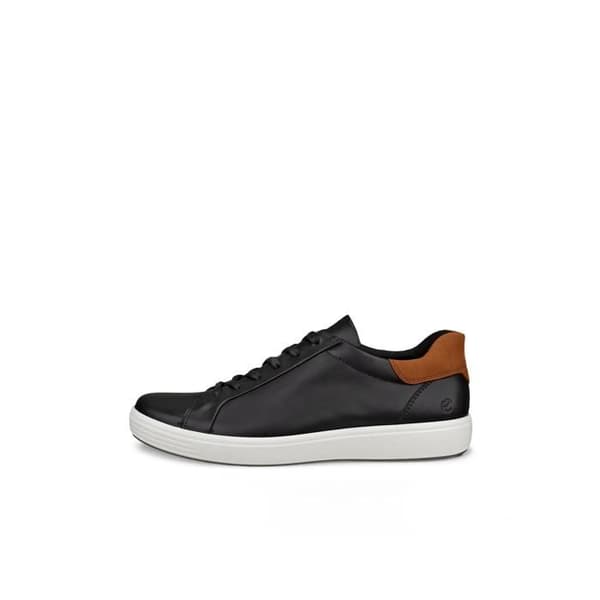 Baskets Ecco Soft 7 - svart/kognac svart/konjak 46