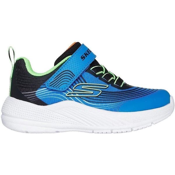 Skechers Microspec Advance Skor, Blå, Flicka Blå tjugoett