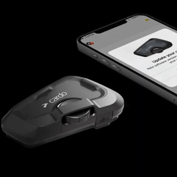 Cardo Freecom 4X Duo bluetooth motorcykel intercom - svart - TU CN