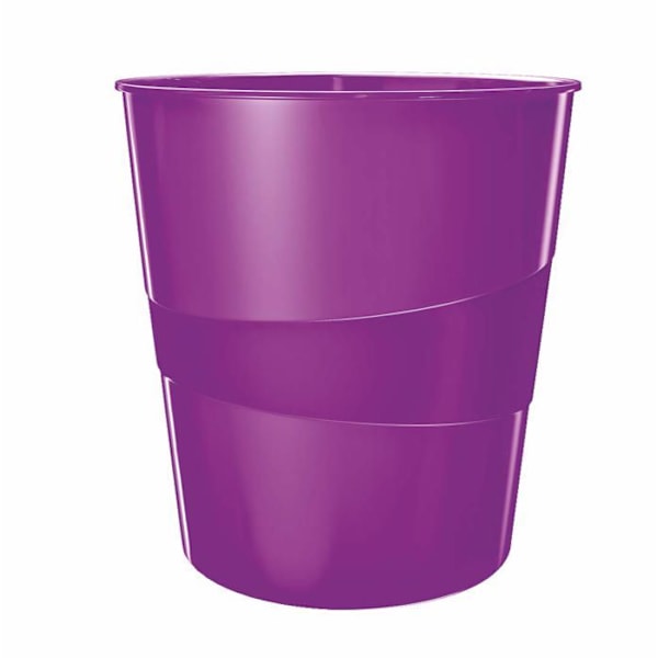 Sopkorg - papperskorg - Leitz påsksupport - 52781062-6 - WOW 52781062 6-pack plastpapperskorgar Lila 15 l