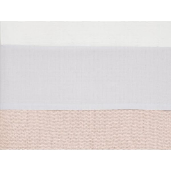 Jollein Baby Bed Flat Sheet - 008-524-00078 - Baby Lakan/Baby säng Soft Grey 120 x 150 cm 1 Enhet