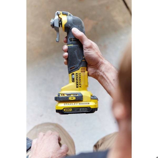 Rotationsverktyg multifunktion 18V, 8000-18000 osc/min, FATMAX V20 SFMCE500D2K-QW-serien - Levereras med 1 väska, 2 batterier 2 Ah, 1 c