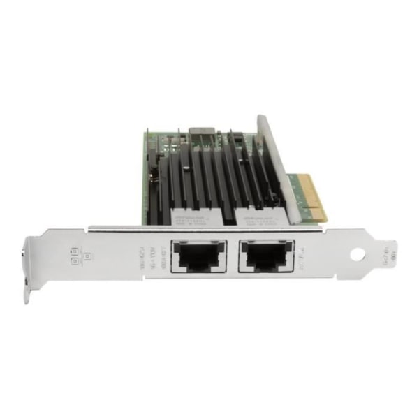 HP 10 GB Ethernet-kort för server - X540-T2 - PCI Express 2.1 - 2 portar - 2