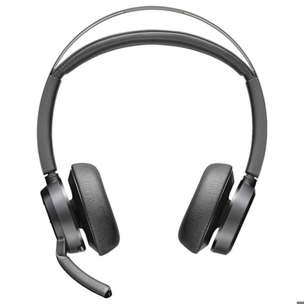 HP Poly Voyager Focus 2 dator On-ear headset Bluetooth Stereo svart brusreducerande headset