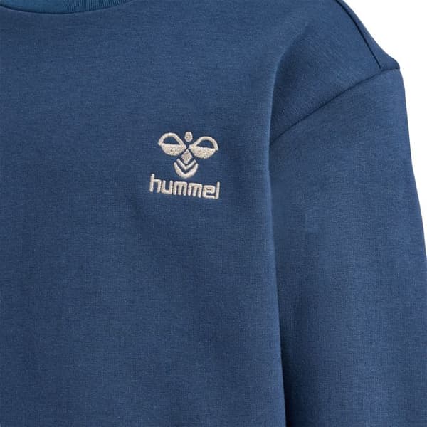Hummel Bless sweatshirt för flickor - blå blå 6 år