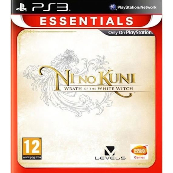 Rollspel - Namco Bandai - Ni No Kuni: Wrath of the White Witch - Essentials - PS3 - Franska