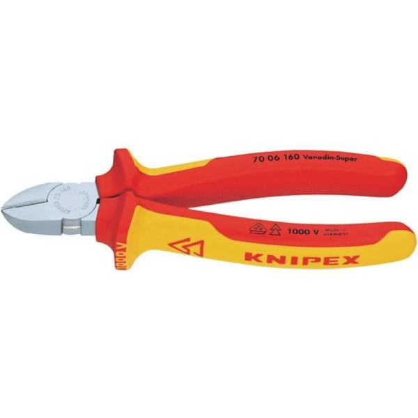 Knipex 7006 VDE snedfräsar 7006 140 mm
