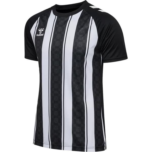 Barntröja Hummel Match svart vit 8 år