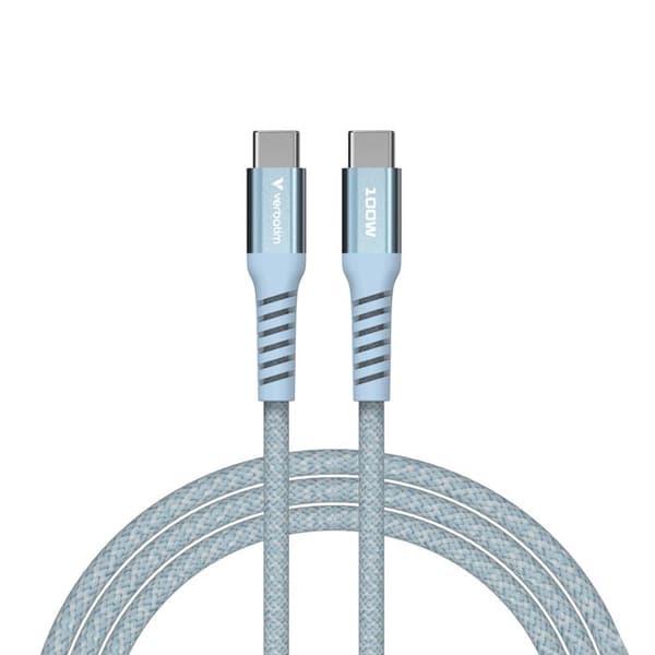 VERBATIM KABEL USB-C/USB-C 100W BLÅ