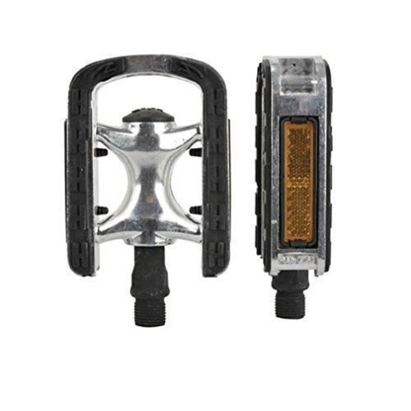 fischer Aluminiumpedaler, halkfria, kompatibel med alla typer av cyklar med reflexer. - 85837