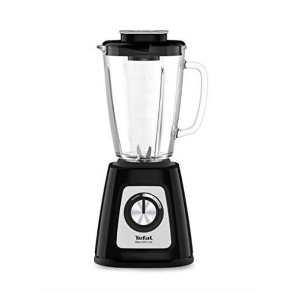 TEFAL BlendForce II BL4358 bordsmixer - 1,25 L - 800 W - Svart, Borstat stål
