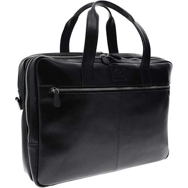 Datorväska - EXACOMPTA - 17537E - Läder - Dubbel fack - 41 x 30 x 19,5 cm