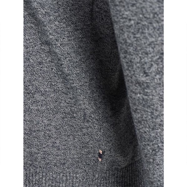 Tröja - Jack & Jones - Essential Basic Stickad - Grå - Klassisk Krage - 100% Bomull Flerfärgad XS